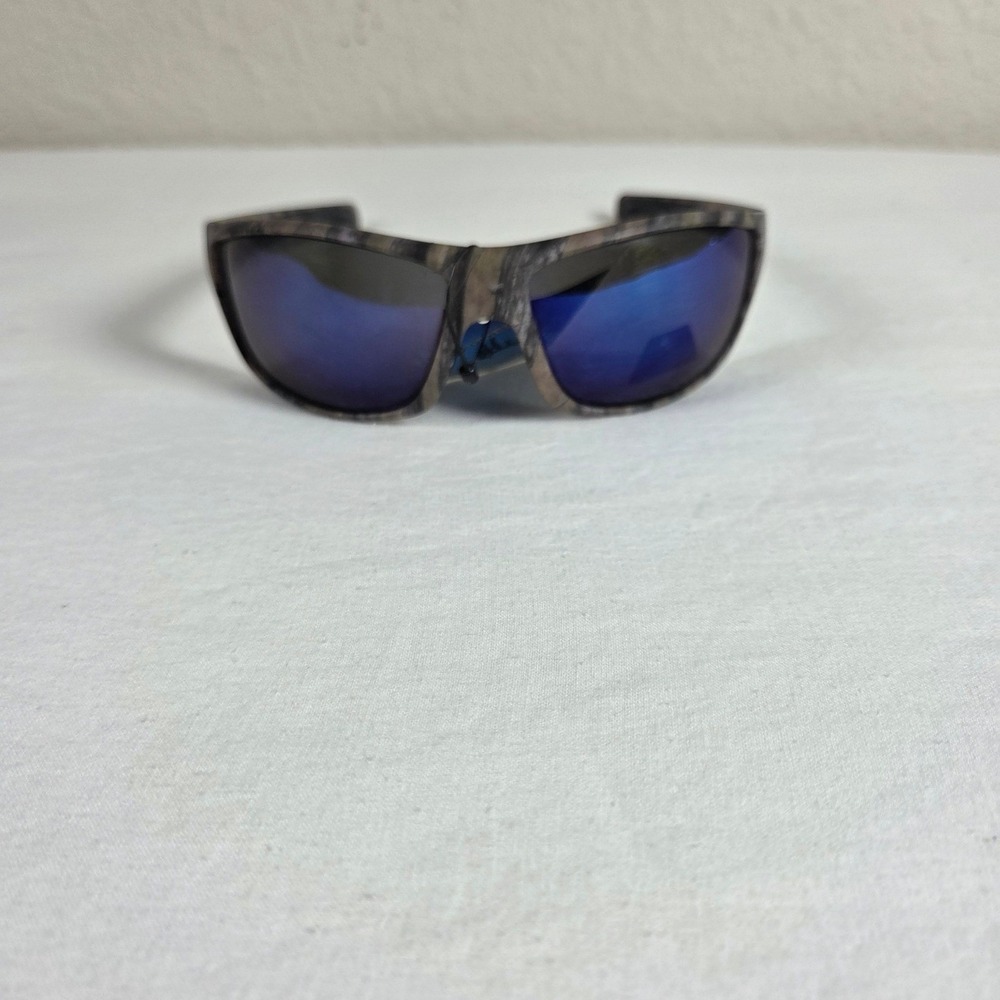 Fierce Polarized Sunglasses Longleaf Camo Blue Mirror Lens Hunting Fishing NEW
